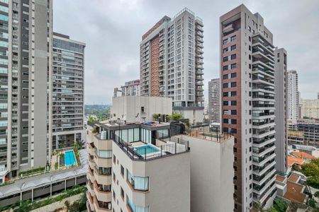 Studio para alugar com 25m², 1 quarto e sem vaga Studio para alugar com 25m², 1 quarto e sem vagaVista da Varanda