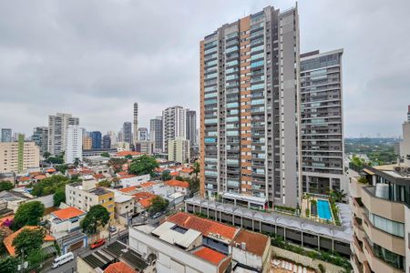 Studio para alugar com 25m², 1 quarto e sem vaga Studio para alugar com 25m², 1 quarto e sem vagaVista da Varanda