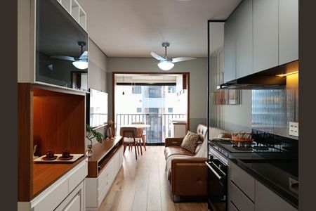 Estúdio integrado de apartamento à venda com 1 quarto, 35m² em Pinheiros, São Paulo