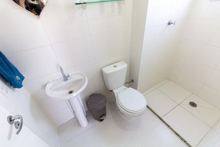 Apartamento para alugar com 34m², 1 quarto e sem vagaBanheiro da Suíte