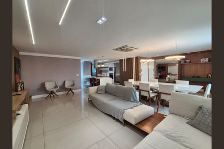 Sala  de apartamento à venda com 3 quartos, 358m² em Recreio dos Bandeirantes, Rio de Janeiro