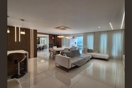 Sala  de apartamento à venda com 3 quartos, 358m² em Recreio dos Bandeirantes, Rio de Janeiro