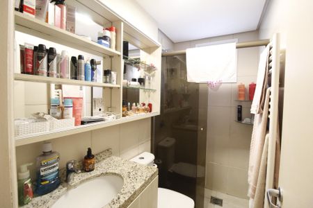 Apartamento à venda com 111m², 2 quartos e 2 vagasBanheiro da Suíte 1