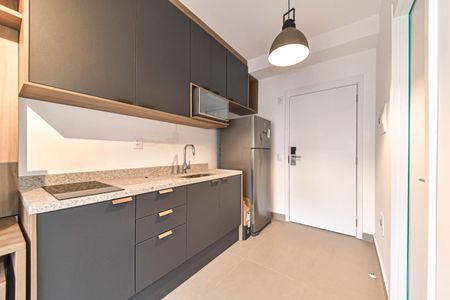 Studio à venda com 27m², 1 quarto e sem vagaCozinha