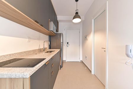 Studio à venda com 27m², 1 quarto e sem vagaCozinha