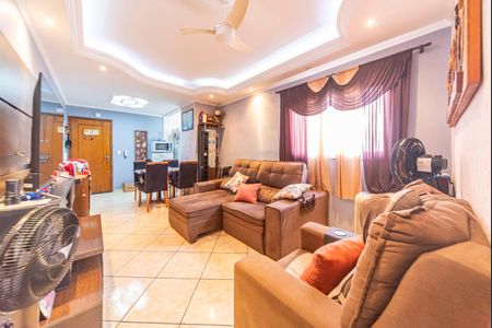 Sala de apartamento à venda com 3 quartos, 172m² em Vila Eldizia, Santo André