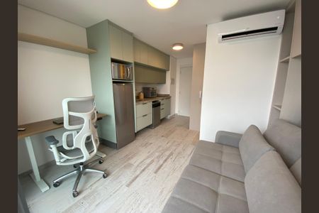 Apartamento à venda com 1 quarto, 25m² em Santo Amaro, São Paulo