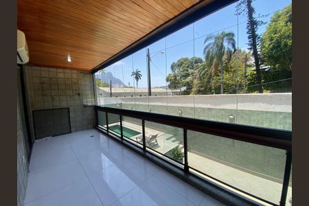 Varanda Sala de apartamento à venda com 2 quartos, 82m² em Leblon, Rio de Janeiro