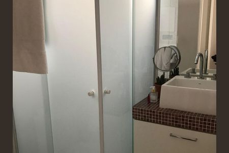 Banheiro da Suíte de apartamento à venda com 2 quartos, 83m² em Vila Andrade, São Paulo