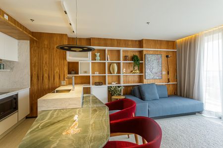 Apartamento para alugar com 53m², 1 quarto e 1 vaga Apartamento para alugar com 53m², 1 quarto e 1 vagaSala