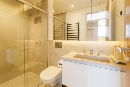 Apartamento para alugar com 53m², 1 quarto e 1 vaga Apartamento para alugar com 53m², 1 quarto e 1 vagaBanheiro