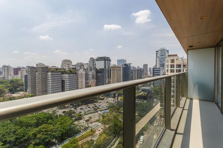 Varanda de apartamento para alugar com 1 quarto, 53m² em Vila Olímpia, São Paulo