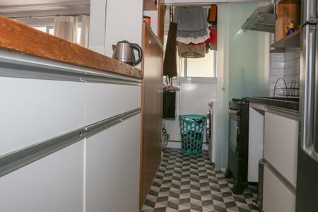 Apartamento à venda com 60m², 2 quartos e 1 vagaCozinha e Área de Serviço