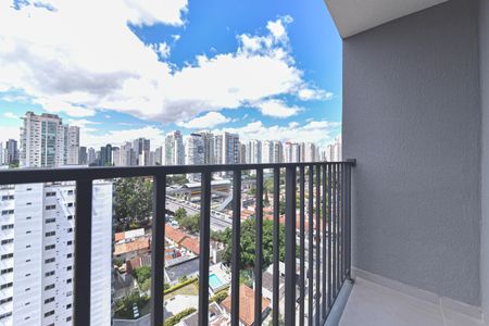 Apartamento para alugar com 27m², 1 quarto e sem vagaVaranda