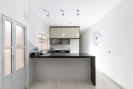 Sala/Cozinha de casa para alugar com 3 quartos, 140m² em Guilhermina, Praia Grande