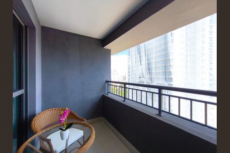 Studio para alugar com 27m², 1 quarto e sem vagaVaranda