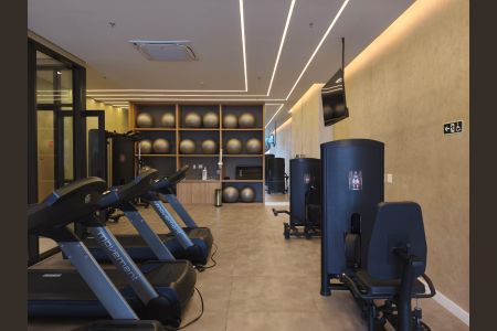 Studio para alugar com 27m², 1 quarto e sem vagaAcademia