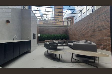 Studio para alugar com 27m², 1 quarto e sem vagaChurrasqueira