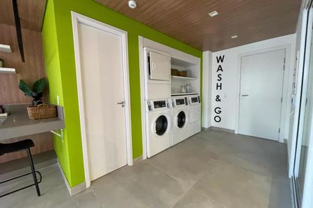 Apartamento para alugar com 28m², 1 quarto e sem vagaLavanderia