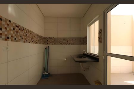 Lavanderia de apartamento à venda com 2 quartos, 44m² em Parque Erasmo Assunção, Santo André