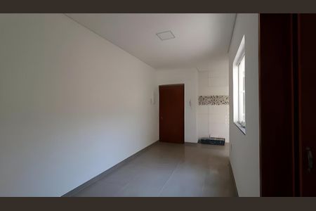 Cozinha de apartamento à venda com 2 quartos, 44m² em Parque Erasmo Assunção, Santo André