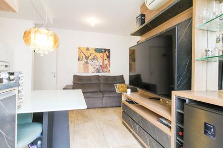 Sala de apartamento à venda com 2 quartos, 52m² em Fátima, Canoas