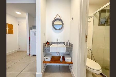 Apartamento para alugar com 40m², 1 quarto e sem vagaBanheiro Social