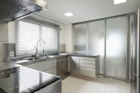 Cozinha de apartamento à venda com 4 quartos, 347m² em Indianópolis, São Paulo