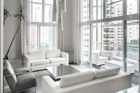 Sala de apartamento à venda com 4 quartos, 347m² em Indianópolis, São Paulo