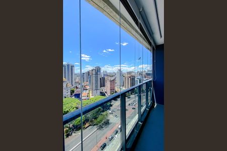 Studio para alugar com 32m², 1 quarto e sem vagaVaranda