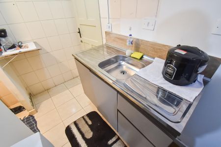 Cozinha de kitnet/studio para alugar com 1 quarto, 12m² em Ipiranga, São Paulo