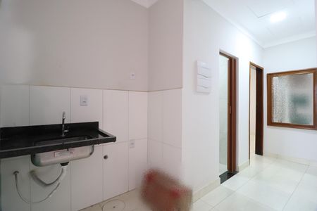 Sala/Cozinha de kitnet/studio para alugar com 1 quarto, 25m² em Martins, Uberlândia