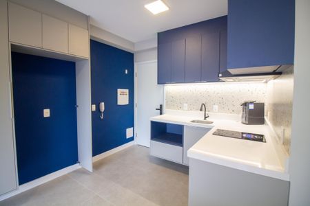 Studio à venda com 49m², 1 quarto e sem vagaCozinha