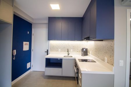 Studio à venda com 49m², 1 quarto e sem vagaCozinha