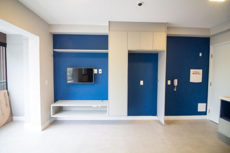 Studio à venda com 49m², 1 quarto e sem vagaSala / Quarto - Studio