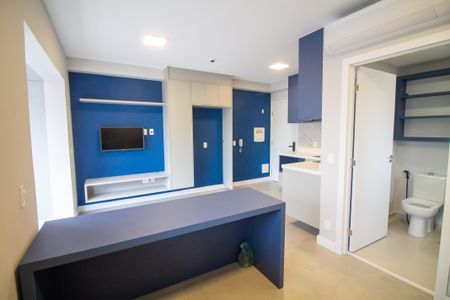 Studio à venda com 49m², 1 quarto e sem vagaSala / Quarto - Studio