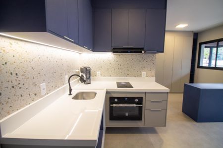 Studio à venda com 49m², 1 quarto e sem vagaCozinha