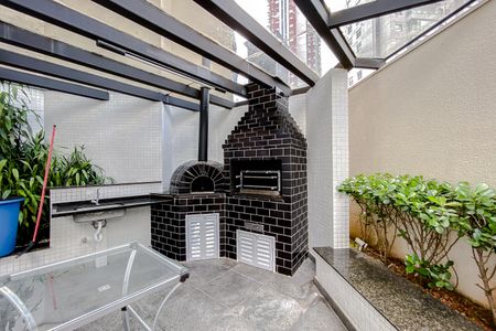 Studio para alugar com 50m², 1 quarto e 1 vaga Studio para alugar com 50m², 1 quarto e 1 vagaÁrea comum - Churrasqueira