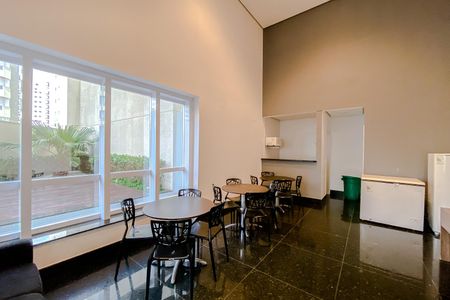 Studio para alugar com 50m², 1 quarto e 1 vaga Studio para alugar com 50m², 1 quarto e 1 vagaÁrea comum - Salão de festas