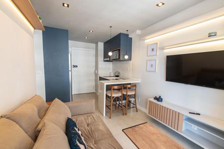 Sala de apartamento para alugar com 1 quarto, 35m² em Vila Mariana, São Paulo