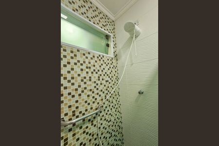 Casa de condomínio para alugar com 480m², 4 quartos e 6 vagasBanheiro do Espaço Gourmet