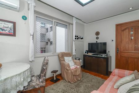Sala de apartamento à venda com 3 quartos, 65m² em Petrópolis, Porto Alegre