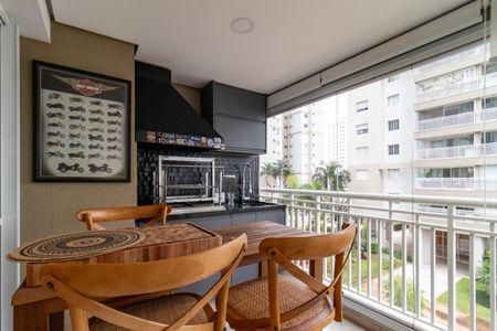 Varanda de apartamento à venda com 3 quartos, 134m² em Várzea da Barra Funda, São Paulo