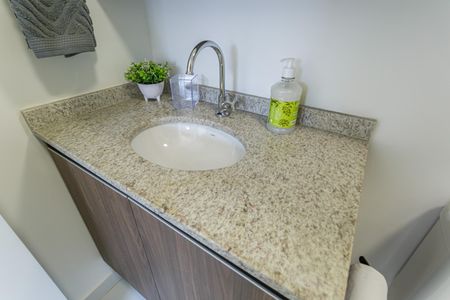 Apartamento à venda com 25m², 1 quarto e sem vaga Apartamento à venda com 25m², 1 quarto e sem vagaBanheiro da Suíte
