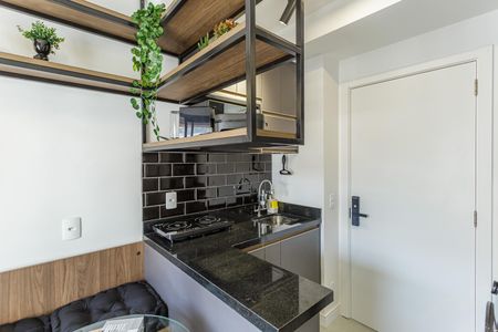 Apartamento à venda com 25m², 1 quarto e sem vaga Apartamento à venda com 25m², 1 quarto e sem vagaCozinha
