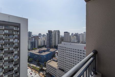 Varanda de apartamento para alugar com 1 quarto, 25m² em Vila Nova Conceição, São Paulo