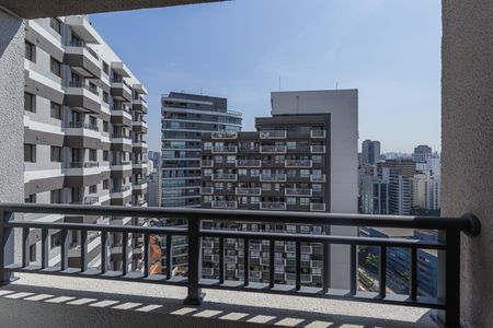 Varanda de apartamento para alugar com 1 quarto, 25m² em Vila Nova Conceição, São Paulo