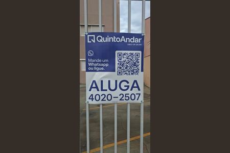 Apartamento para alugar com 66m², 2 quartos e sem vagaPlaca instalada em 15/05 com o código da placa FEWQ-663 