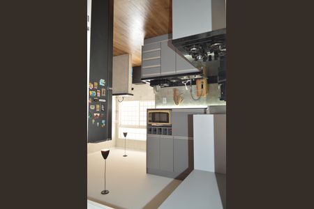 Apartamento para alugar com 66m², 2 quartos e sem vagaCozinha