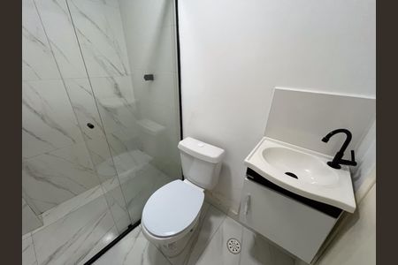 Apartamento para alugar com 49m², 1 quarto e sem vagaBanheiro da Suíte